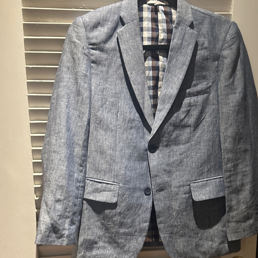 Isaac Mizrahi Sky Blue Kids Blazer